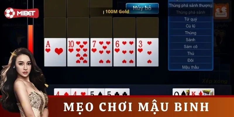 Những sai lầm anh em cần tránh khi chơi Mậu Binh
